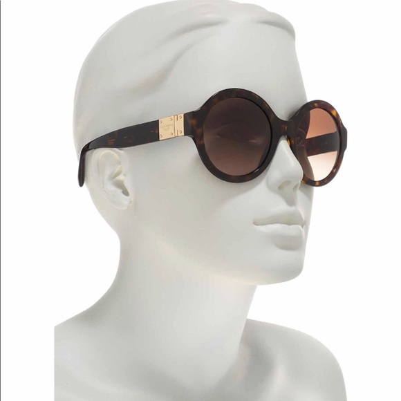 Dolce & Gabbana Round Havana Sunglasses